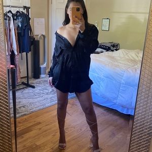 Windsor black Size XS romper never worn except for pic